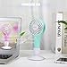 Personal Electric Fan, Tonyhoney Mini Handheld Portable Battery Operated Fans Small USB Rechargeable Fan for Room Desk, Outdoor Travel & Camping (Macaron Green)