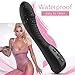 G-Spot Vibrator Rechargeable Dildo 9 Vibrations for Clitoral Vagina Anal Stimulator Waterproof Stimulator Quiet Bendable Massager Ideal Sex Pleasure Toy for Starters, Women, Couples (Black)
