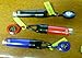 3 Original Lighter Leash Clips (Colors : Red, Blue, & Black)