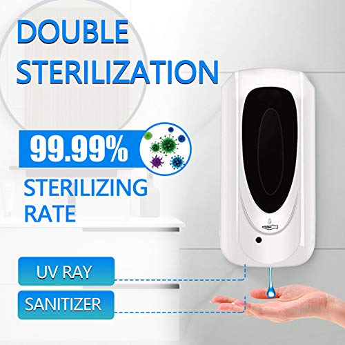 LATT Automatic Liquid Hand Sanitizer Dispenser Wall Mounted, Commercial