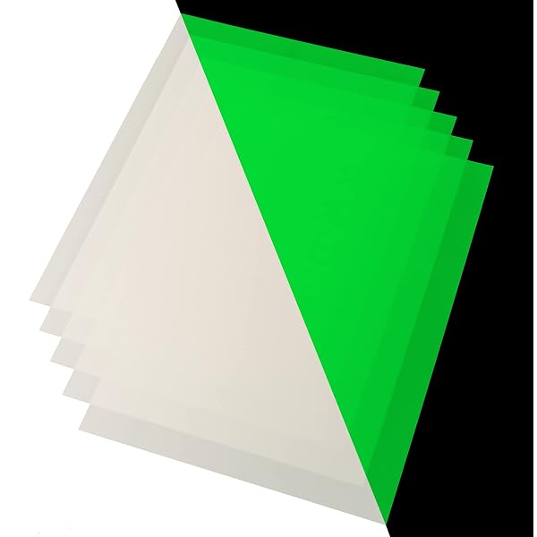 Amazon.com: Silhouette Glow-in-The Dark Printable Sticker Paper (2 Pack),  8.5" x 11"