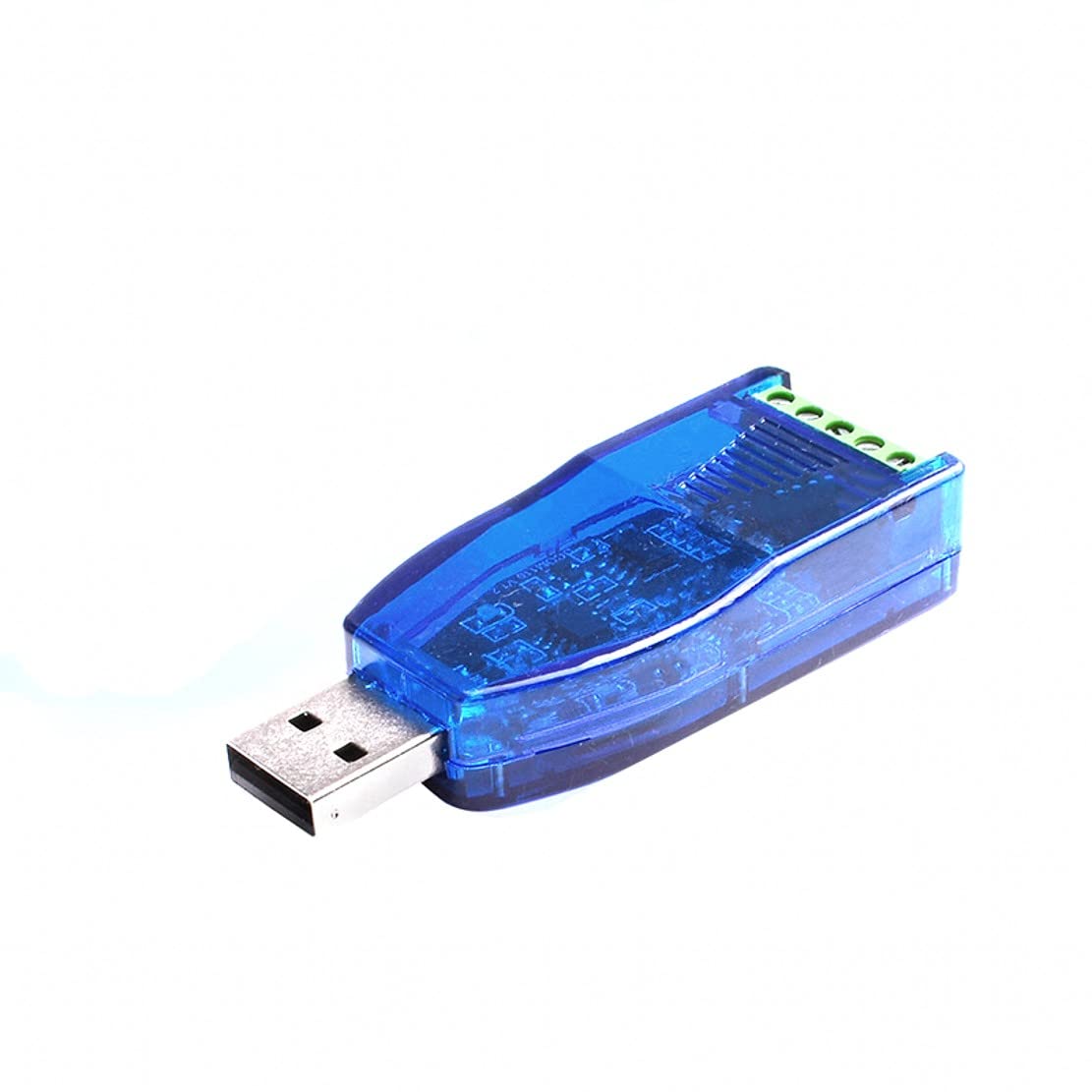 JZK USB to RS485 RS422 Converter Adapter with indicate light, Compatible with Windows 10, 8, 7, XP, Vista, Linux and Mac OS