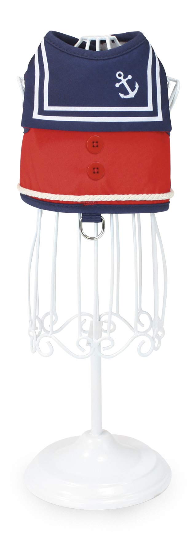 Croci Old Cptain Red XS Dog Harness, Size: 28-33 cm