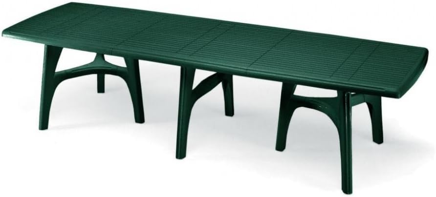 Tables External Cm 500 Tables Extendable Table Plastic 5 Meters Extending Table Table For The Garden Table Green For Outside President 3000 Extending Table 2 Power Amazon Co Uk Garden Outdoors