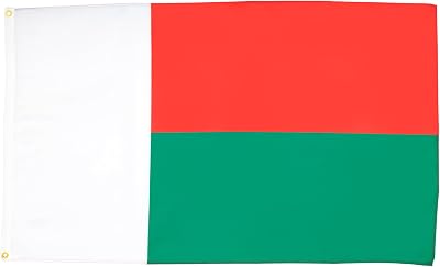 AZ FLAG Madagascar Flag 3x5 ft 100D Polyester with 2 Brass Grommets