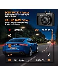 Vantre N1 Pro Full HD 1080P Mini Dash Cam para coches