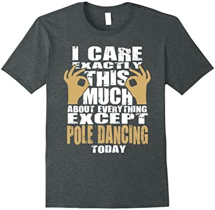 Mens Pole Dancer T-shirt - Gift For Pole Dancer - Pole Dance Fan Large Dark Heather