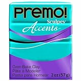 Premo Sculpey Polymer Clay 2 Ounces-Translucent Blue