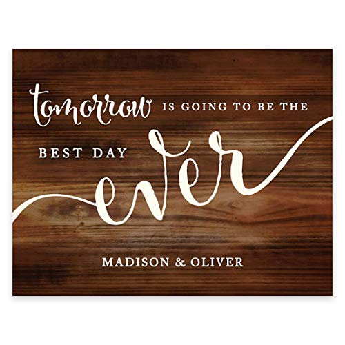 Andaz Press Personalized Wedding Party