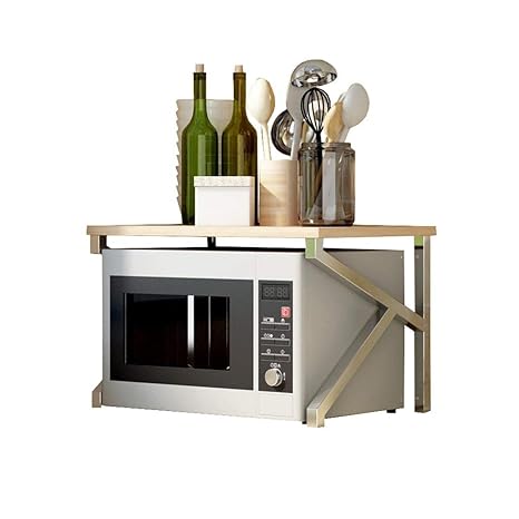 Estante de Microondas de 2 Niveles de Múltiples Niveles Estante ...