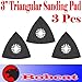 Pack of 3 Triangular 3