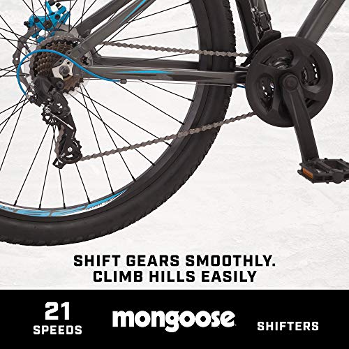 Mongoose Impasse HD Mens Mountain Bike, 29Inch Wheels, Aluminum Frame