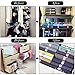 Clothes Folder, JUSTDOLIFE 30Pcs T Shirt Folder Closet Foldable Storage Organizer DressBook T Shirt Folding Board Quick and Easy Suit for Any Home Adult and Kids Clothes
