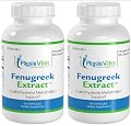 Fenugreek Extract Carbohydrate Metabolism Weight Loss Physiovites Fenugreek 600mg 180 Capsules 2 Bottles