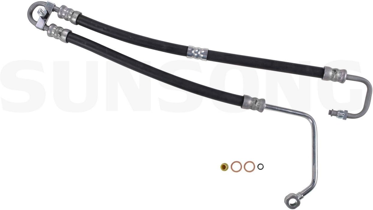 Sunsong 3402821 Power Steering Pressure Line Hose Assembly