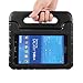 Samsung Galaxy Tab 4 7.0 Kids Case - BMOUO EVA ShockProof Case Light Weight Kids Case Super Protection Cover Handle Stand Case for Kids Children for Samsung Galaxy Tab4 7-inch Tablet - Black Color