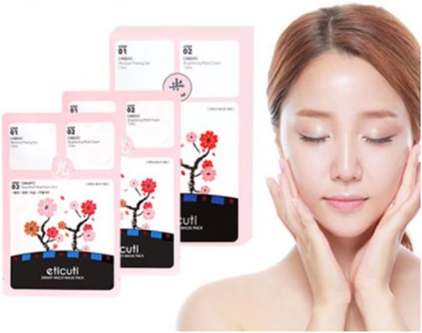 3 Step Skincare Smart Aqua Multi Mask Pack