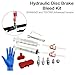 Juscycling Hydraulic Disc Brake Bleed Kit Advanced Version for Shimano,Tektro