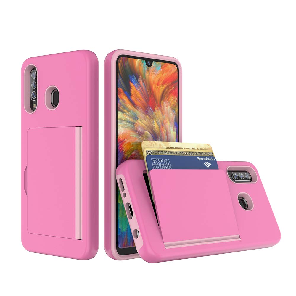 FDTCYDS Galaxy A50 A30 A20 Case with Card