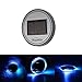 DDSKY Pack of 2 Solar LED Car Cup Holder Mat Pad Waterproof Light Bottle Drinks Coaster (Blue Light)