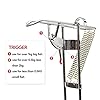 LeaningTech-RHA-01-Stainless-Fishing-Rod-Holder-Rack-with-Automatic-Tip-Up-Hook-Setter-Double-Spring-Adjustable-Folding-Holder-Silver
