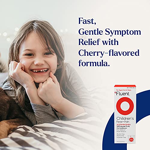 Fluent Children’s Acetaminophen Fever Reducer, Liquid Oral Suspension