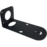 SMTAV PTZ Camera Mount, Small Universal Wall Mounting Bracket Compatible with PTZ Camera (Wall Mount Bracket)