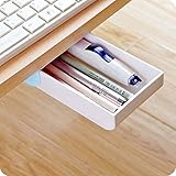 Desktop organizer Self-Stick Mechanically Pop-up Plastic Pen Pencil Sundries Office Supplies Desk Desktop Drawer Organizer Case Tray Box Holder Store for Women Men Kids Girls Boys Teens Adult