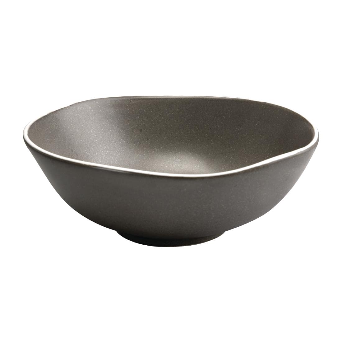 Olympia Chia Bowls in Charcoal - Porcelain - 210() mm - 1250 ml 44 Oz - 6 pc