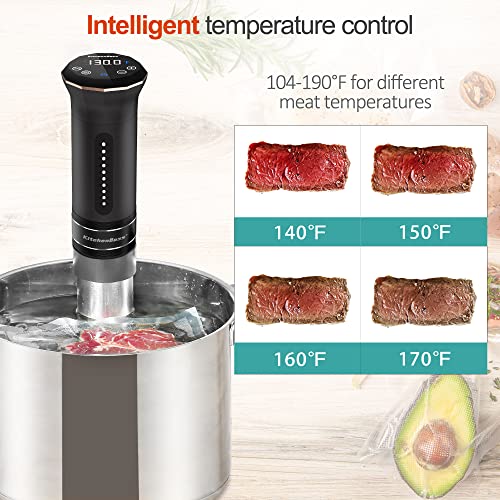 Sous Vide Cooker Immersion Circulator 1100 Watts Stainless Steel Ultra