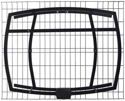 Antennas Direct Clearstream 5 High Gain Vhf Tv Antenna 65+ Mile Range Multi-Directional Indoor Attic Outdoor All-Weather Mounting Hardware Adjustable Mast Clamp 4K Ready Black - C5