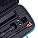 Funlab Travel Carrying Case Compatible with Nintendo Switch System,Cute and Deluxe,Protective Hard Shell Carry Bag for Nintendo Switch Console & Accessories(Green)thumb 4