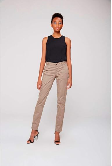calça chino feminina