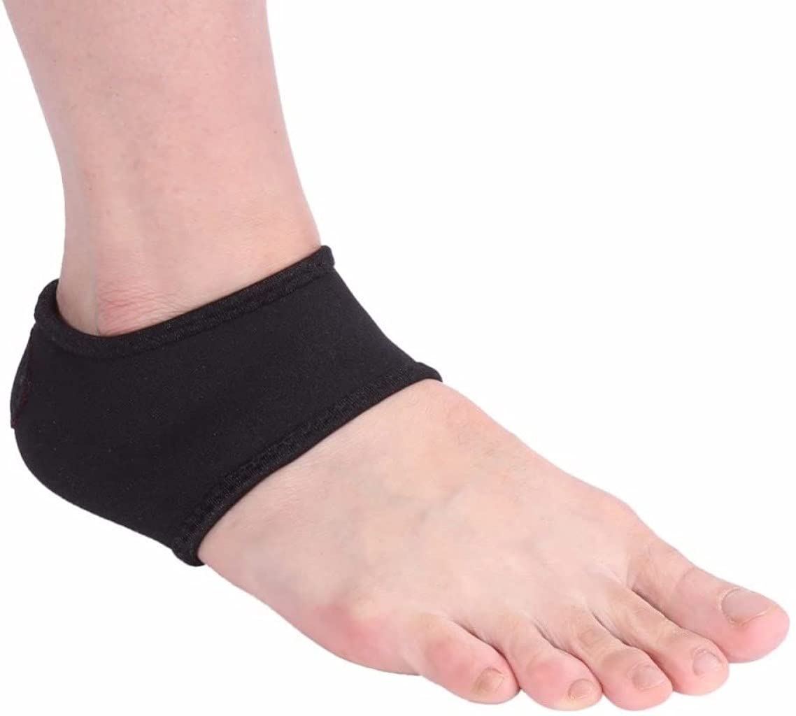 Pedimend Fabric Heel Cushion Socks (3PAIR) - Relieves Plantar Fasciitis/Achilles Tendonitis/Callus/Spurs & Cracked Skin - Increased Blood Circulation - Foot Care