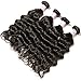 Beauty Forever Hair Brazilian Natural Wave Virgin Hair Weave 3 Bundles 100% Unprocessed Human Hair Extensions Natural Color 95-100g/pc (18 20 22)