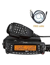TYT TH-9800 tonos de 50 CTCSS/1024 DCS códigos Walkie Talkie 26 33/47 54/134 174/400 480 MHz a + B doble banda radio de dos vías Negro 50 W