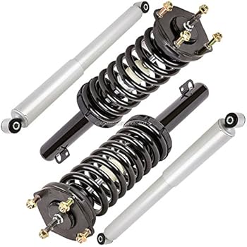 Amazon Com Front Strut Assembly W Rear Shock Absorber Set