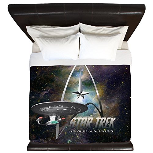 CafePress - Star Trek Next Generation - King Duvet Cover, Printed Comforter Cover, Unique Bedding, Lightweight
