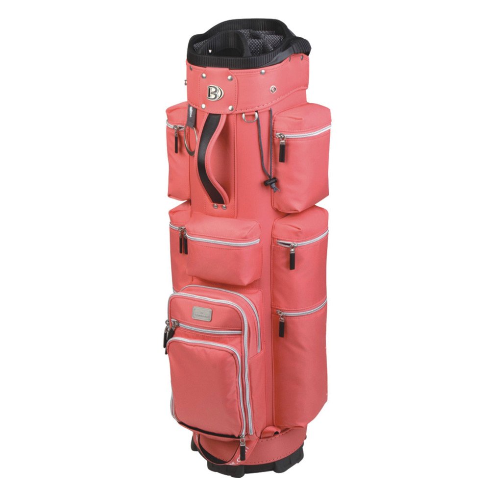 爆売り Benningtonフルオーガナイザートロリーカートバッグ17コーラル B077tdpt34 メンズキャディバッグ Csam Archives Gov Ua