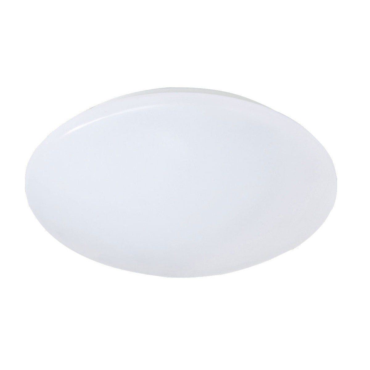 Reality Leuchten R62601201 LED Ceiling Light 12 W Plastic Diameter 27 cm White [Energy Class A+] White Shade Diameter 27 cm