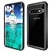 Galaxy S10 Plus Waterproof Case,Built-in Screen Protector[The1st Compatible with Fingerprint ID] Rugged Bumper Full-Body Protective Clear Back Cover Case for Samsung Galaxy S10+/S10 Plus (Black)