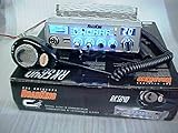 Diamond Plated Redman CB RoadKing RK 5640 CB Radio with 2.1A USB Charging Port And Road King microphone
