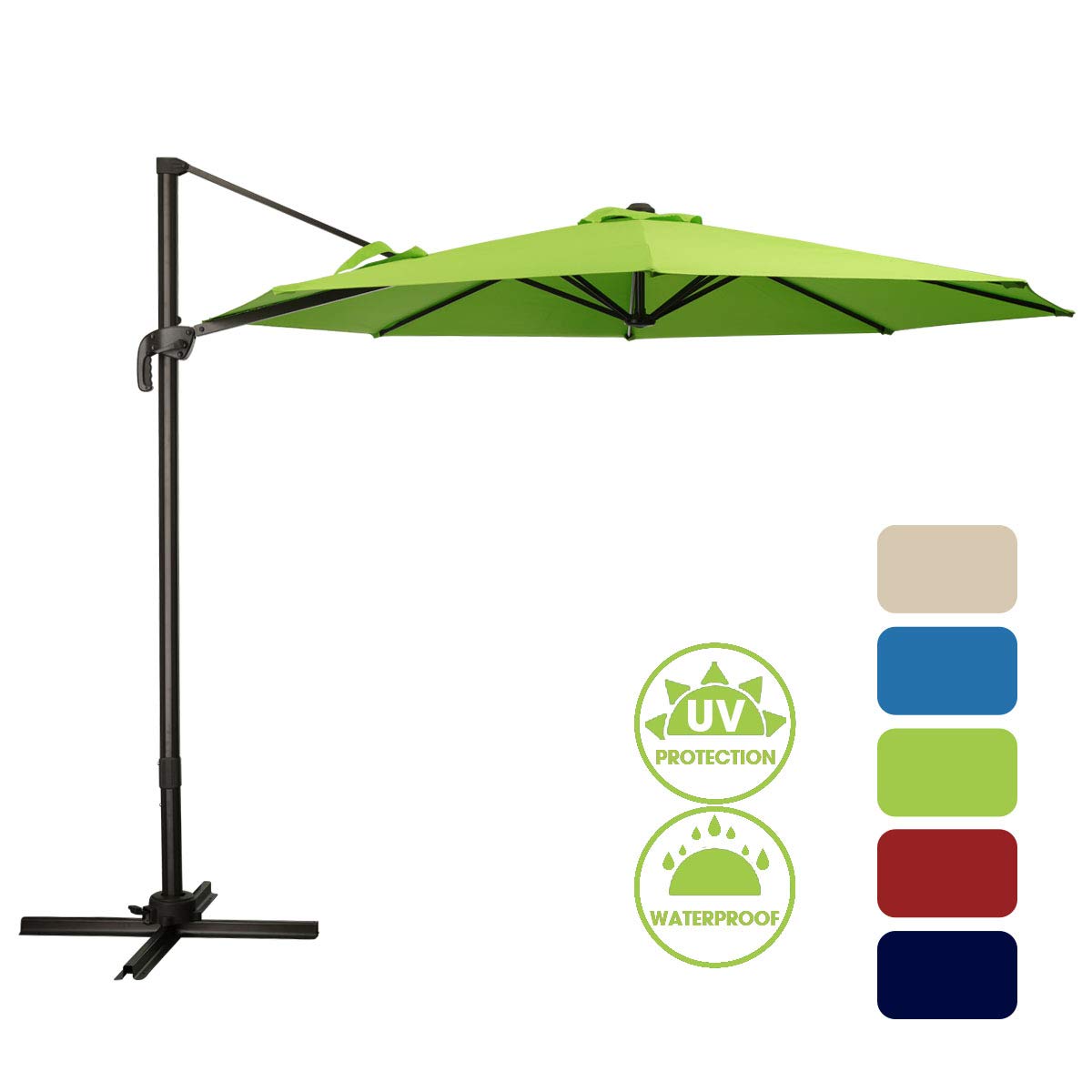 cantilever umbrella wind resistant
