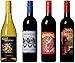 Craft Wine Select Mixed Pack NV California Chardonnay, Cabernet Sauvignon, Zinfandel, Red Wine Blend, 4 Pack 750 ml 4 x 750 mL