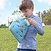8.9-10.1 inch Kid Tablet Sleeve, Evecase Cute Dinosaurs Themed Neoprene Carrying Sleeve Case Bag for 8.9-10.1 inch Kid Tablets (Blue & Green Trim, with Dual Handle and Accessory Pocket)
