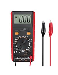 CAMWAY LCR Medidor LCD Capacitancia Inducción Resistencia Medidor Autodescarga pF nF µF con pantalla de sobrerango