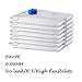 Vacuum Storage Space Saver Bags-JUMBO Blanket Duvets Comforters Or Travel Packing For Hand Rolling No Vacuum needed, Similar to Ziplock XXL Anti Leak Sealer Fold Bags for Queen blankets & Pillows