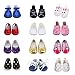 Ebuddy 3pc/Sets Ramdon Style Doll Shoes Accessory For 18 inch American Girl Doll
