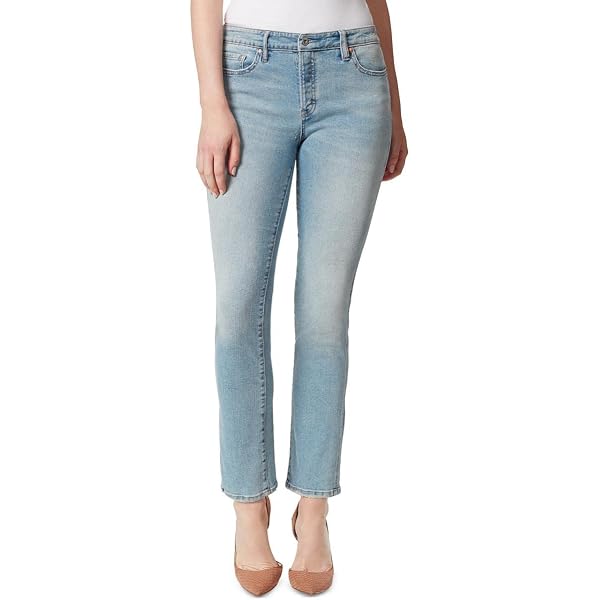 Buffalo David Bitton Jeans Skinny Donna Vita Alta Havana – Morbidi Elasticizzati Alla Caviglia – 52% Cotone, 41% Tencel, Colore Havana, Taglia 4-6 (S)