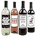 Retirement Party Wine Label Pack - Retirement Party Supplies, Gifts, and Decorations